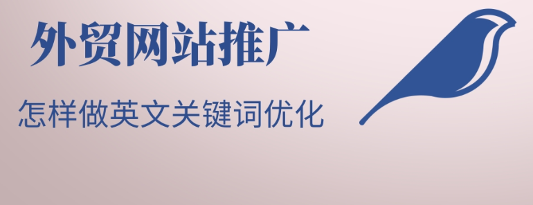 英文網(wǎng)站推廣的策略及步驟？